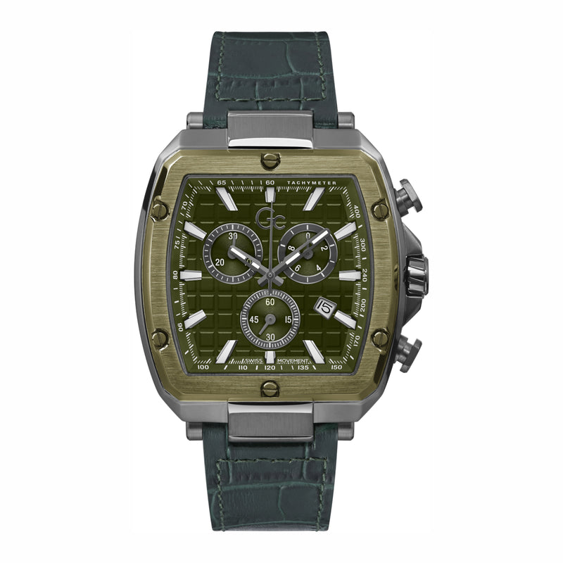 Gc Watches Spirit Tonneau Chronograph Men's Watch Y83011G9MF-zoom-