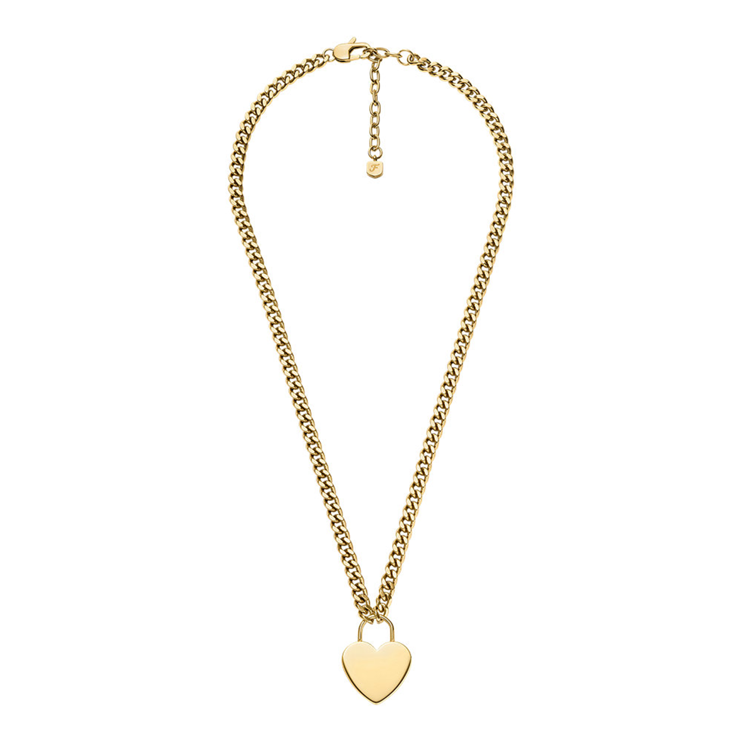 Fossil Sutton Stainless Steel Women's Necklace JF04958710
