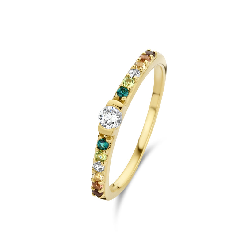 Parte Di Me Santa Maria del Fiore 925 sterling Silver gold plated Ring PDM33024-54-zoom-