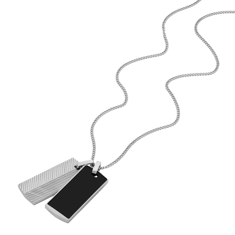 Fossil Harlow Silver Necklace JF04565040-zoom-