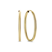 Beloro Jewels La Rinascente Evelina 9 carat gold Hoop Earrings BO360054