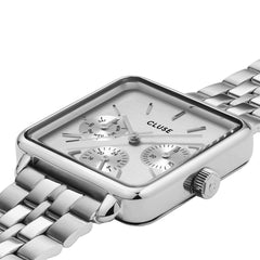 CLUSE La Tétragone Silver Watch CW13802