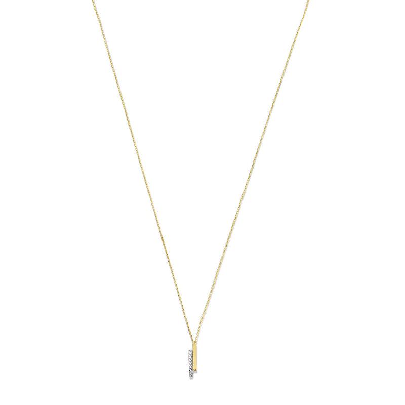 Isabel Bernard Cadeau d'Isabel 14 karat gold necklace and bracelet gift set with rods IB90189-zoom-