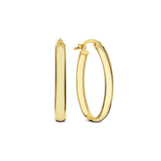 Isabel Bernard Rivoli Flori 14 carat Gold Hoop Earrings IB360254