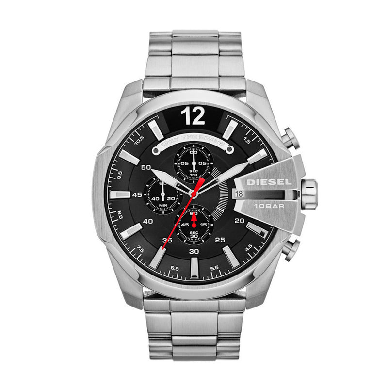 Diesel Mega Chief Silver Watch DZ4308-zoom-