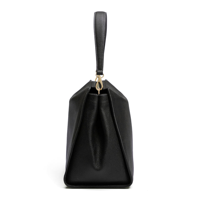 Isabel Bernard Honoré Emma Black Shoulder Bag IB21134-001-zoom-