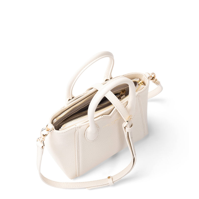 Isabel Bernard Honoré Cloe Mini Cream Calfskin Leather Handbag IB21124-070-zoom-