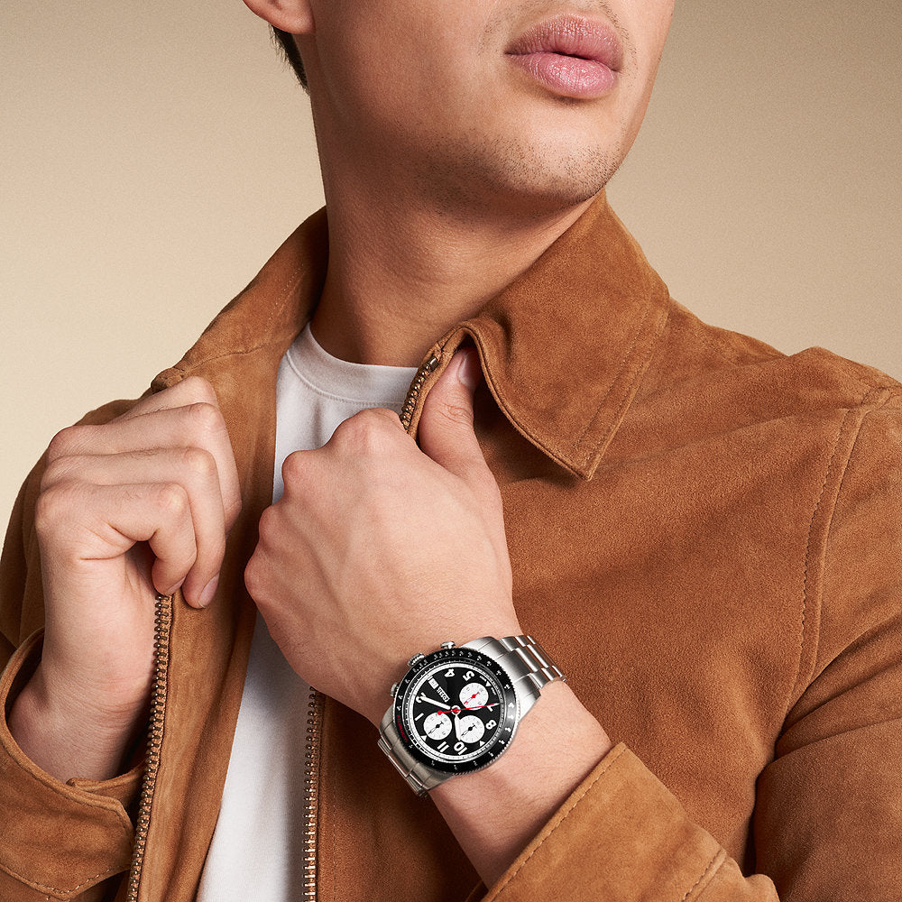 Fossil Sport Tourer Silver Watch FS6045