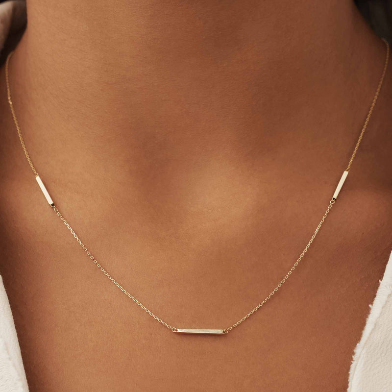Isabel Bernard Le Marais Jolie 14 Carat Golden Necklace IB340151-zoom-