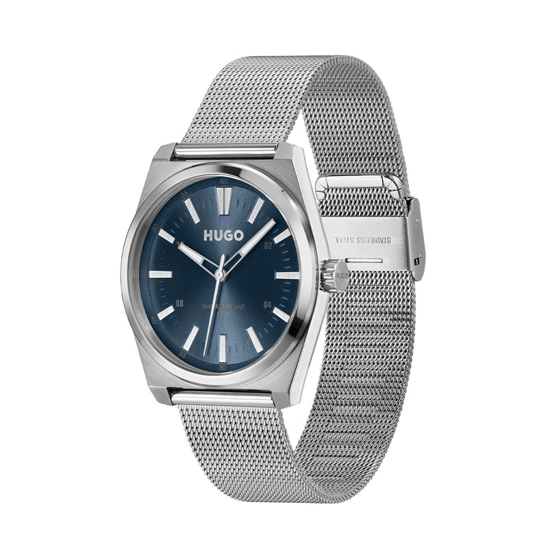 Hugo Boss #ARK Silver Men's Watch HU1530439-zoom-