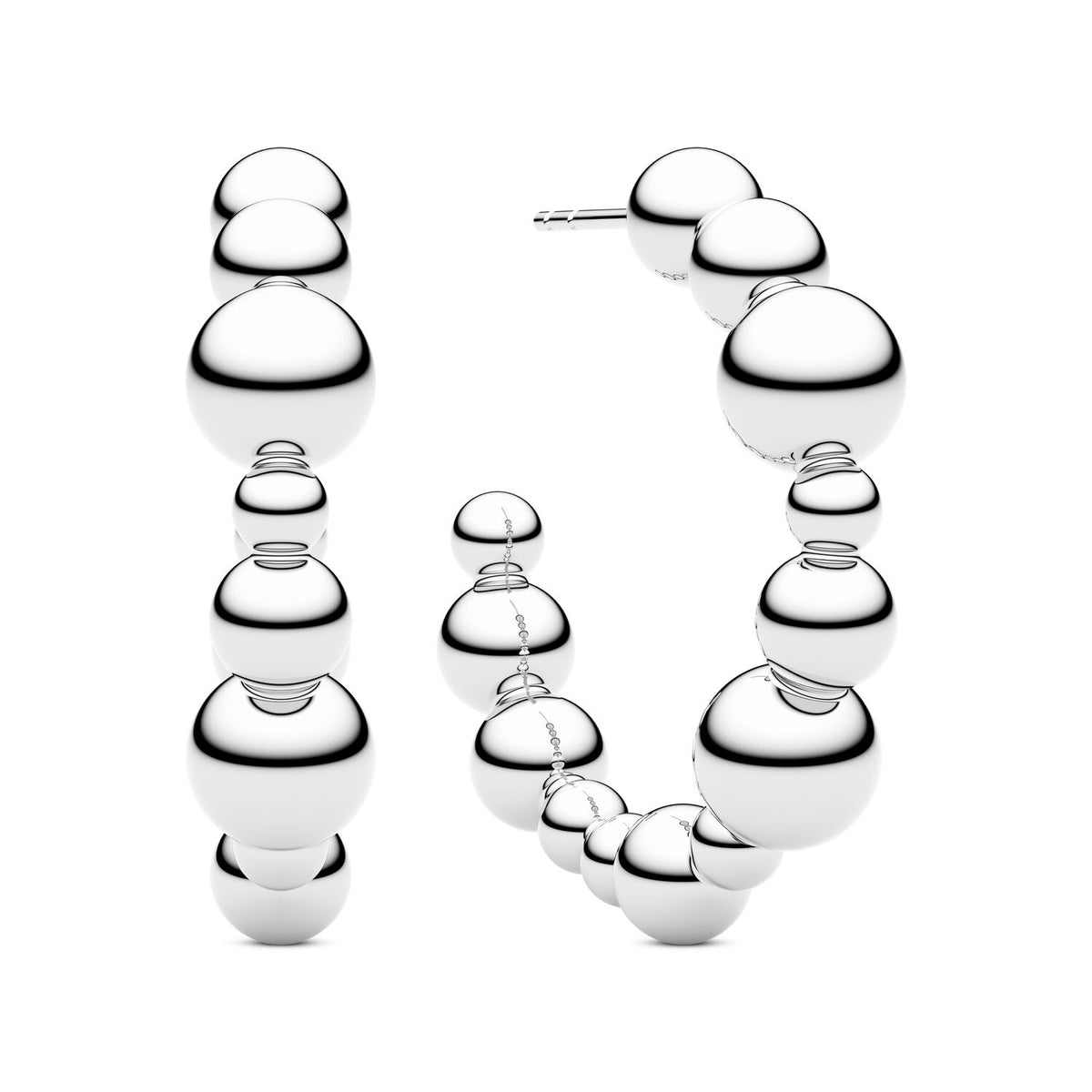 Sif Jakobs 925 Sterling Silver Bormio Circolo Earrings SJ-E2598