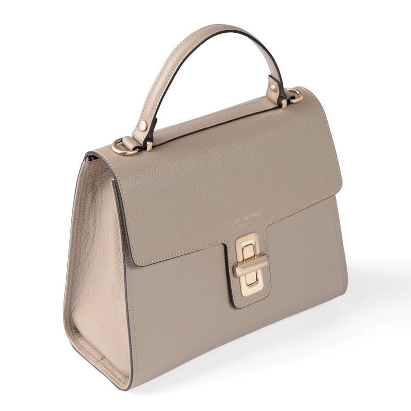 Isabel Bernard Femme Forte Handbag Taupe  IB21127-078-zoom-
