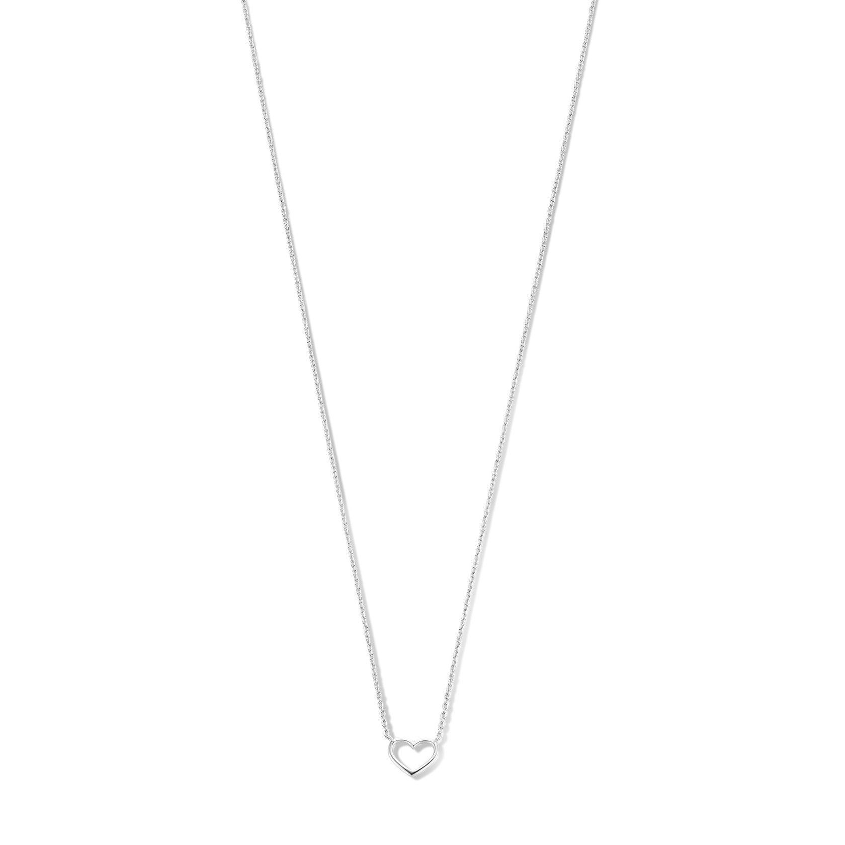 Isabel Bernard Cadeau d'Isabel 14 Carat Whitegold Necklace and Bracelet giftset IB90059