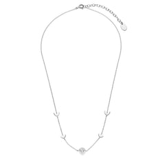 Violet Hamden Luna 925 Sterling Silver Necklace VH340043