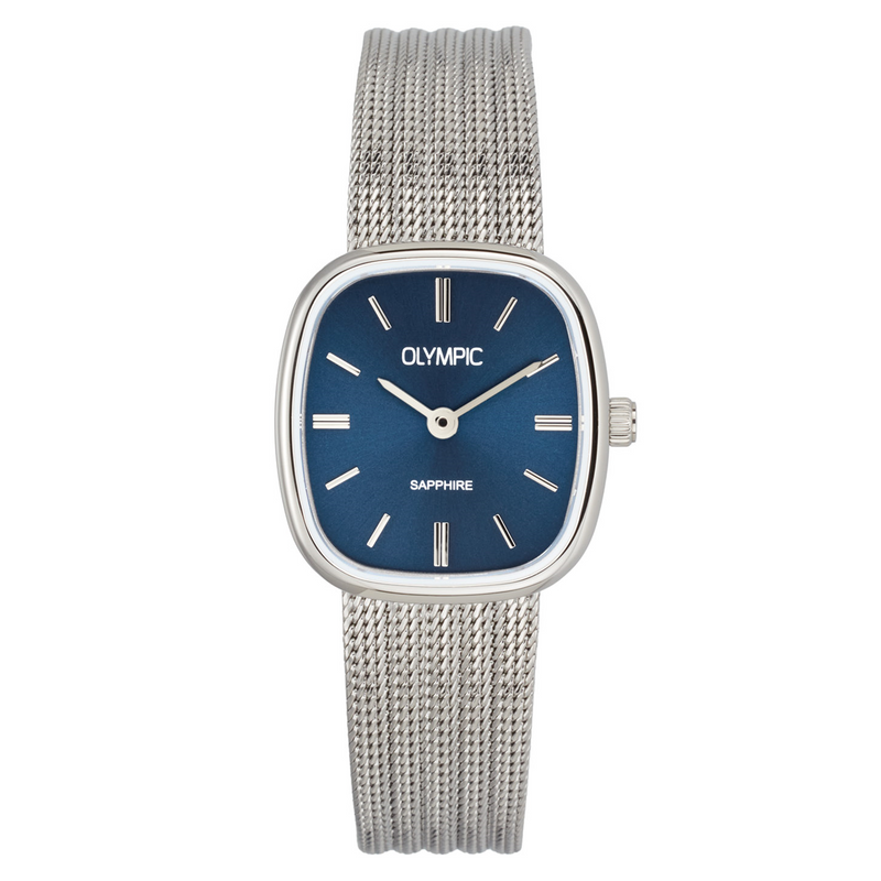 Olympic RetroChic Silver Women's Watch OL73DSS002-zoom-
