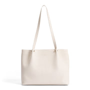 Isabel Bernard Honoré Nata Cream Leather Shopper of Calfskin Leather IB25086-070