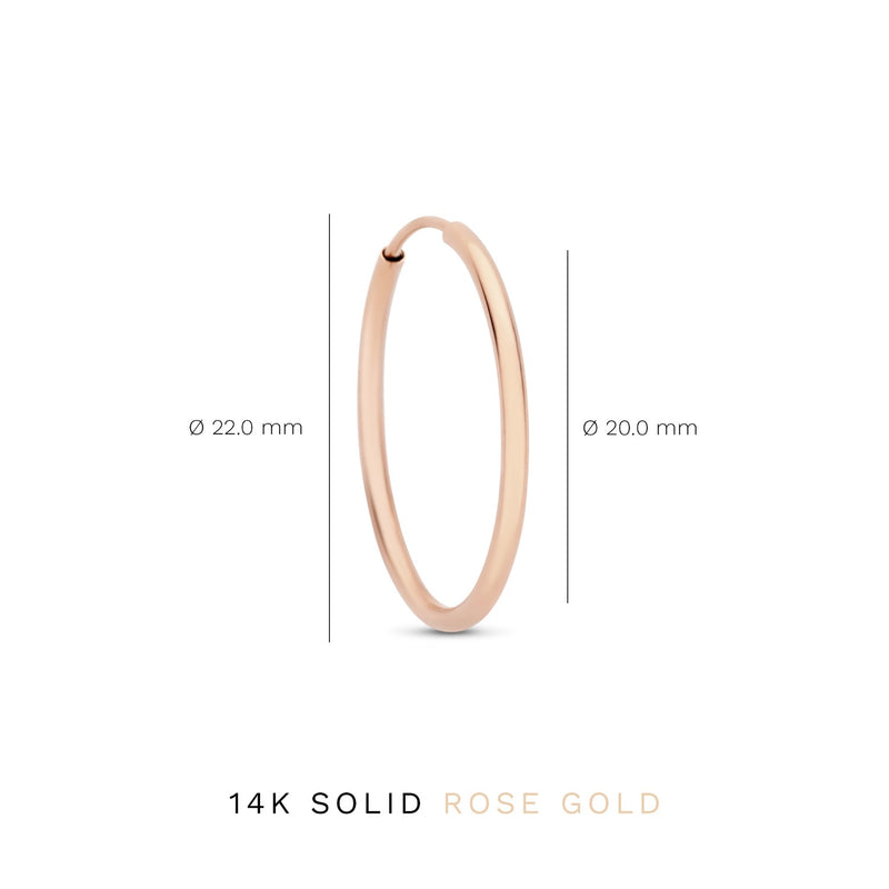 Isabel Bernard Cadeau d'Isabel 14 Carat Rosegold Earrings Set IB90077-zoom-