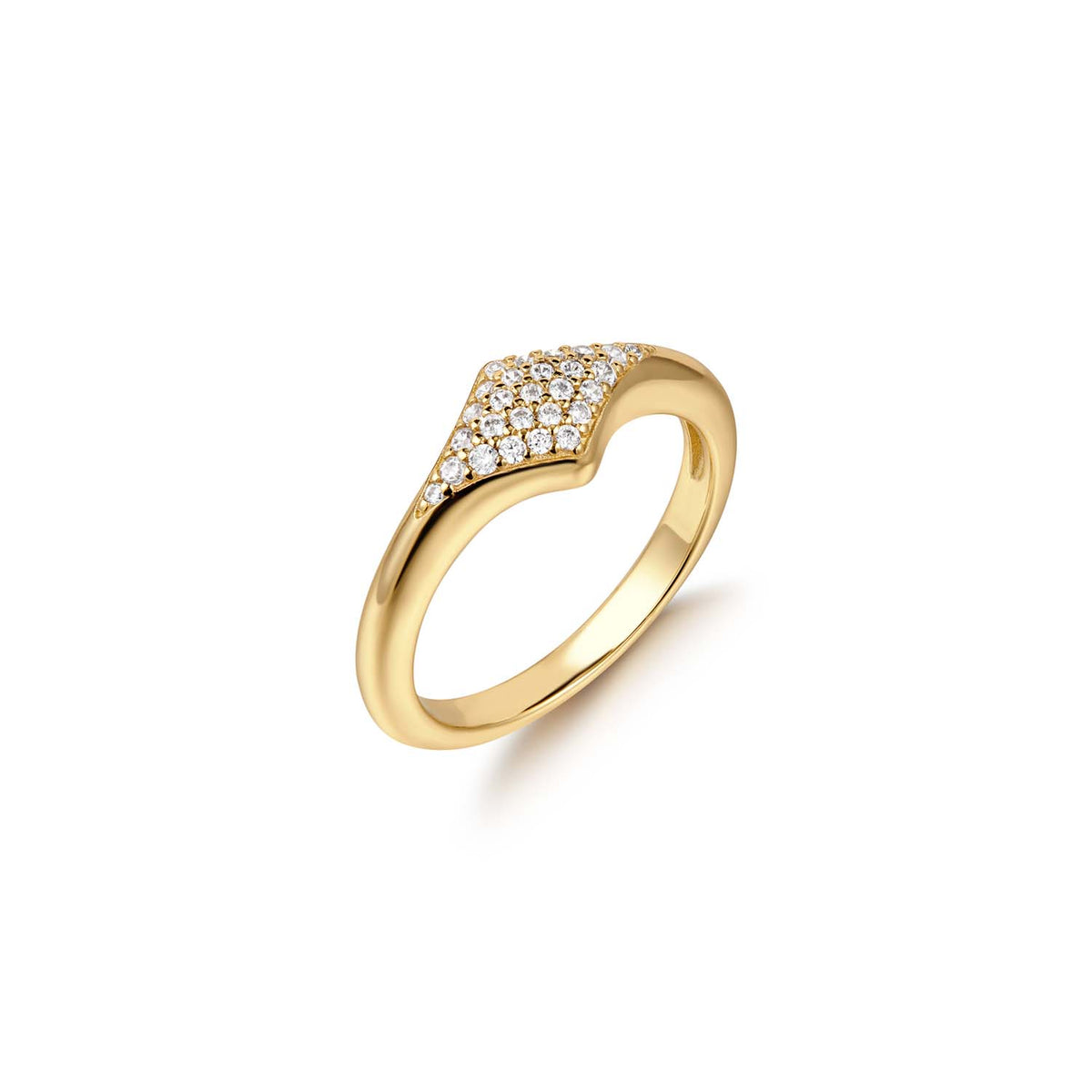 Ania Haie Ania Haie Dusk Divas 925 Sterling Silver Ring 2002-AH-R061-05G58