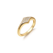 Ania Haie Ania Haie Dusk Divas 925 Sterling Silver Ring 2002-AH-R061-05G58