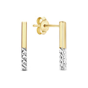 Isabel Bernard Le Marais Alice 14 Carat Golden Ear Studs IB360249