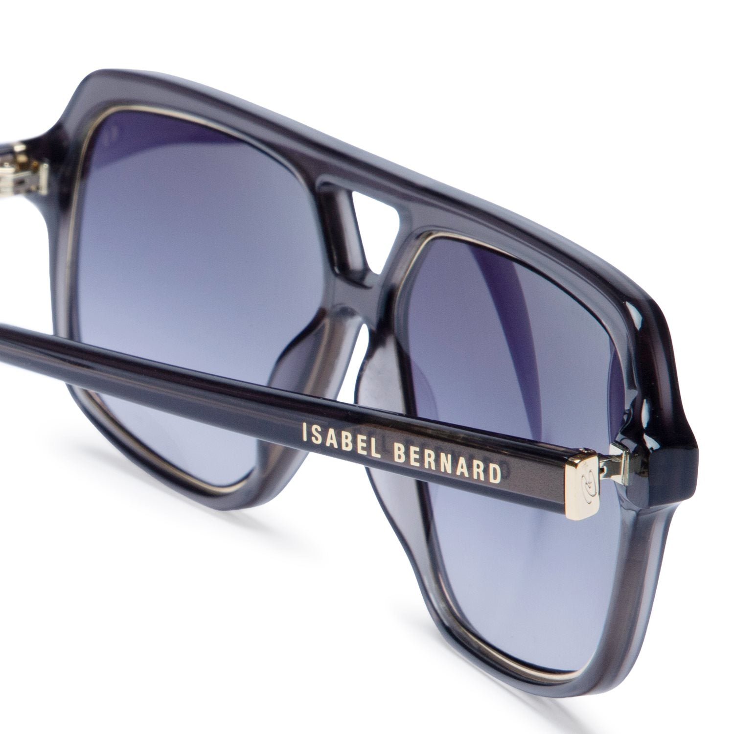 Isabel Bernard La Vilette Milky Grey Sunglasses IB380009-03-01