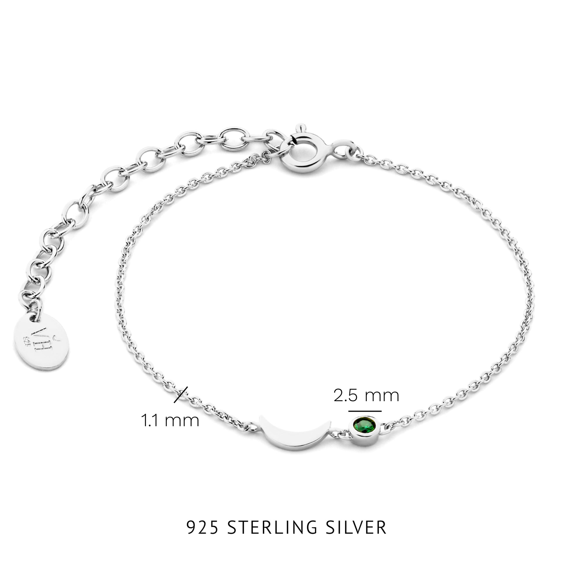 Violet Hamden Luna 925 Sterling Silver Bracelet VH320030