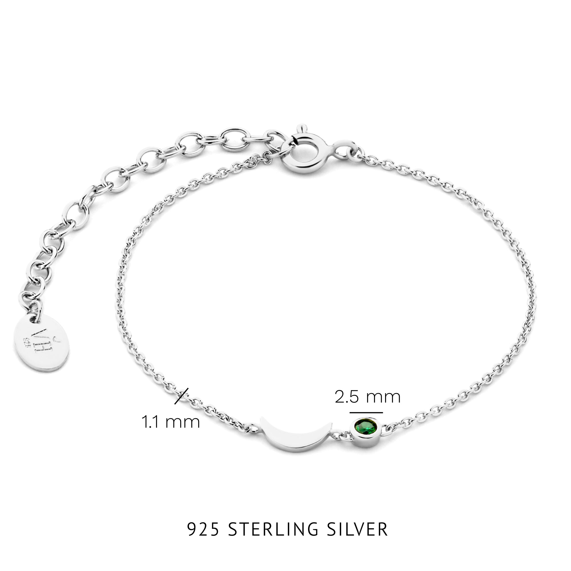 Violet Hamden Luna 925 Sterling Silver Bracelet VH320030