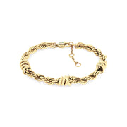 Tommy Hilfiger Stainless Steel Gold-coloured Women's Chain Bracelet TJ2781026