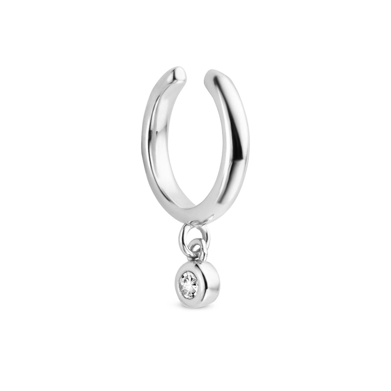 Violet Hamden Venus 925 Sterling Zilveren Ear Cuff Met Geboortesteen VH370001-AUG-zoom-
