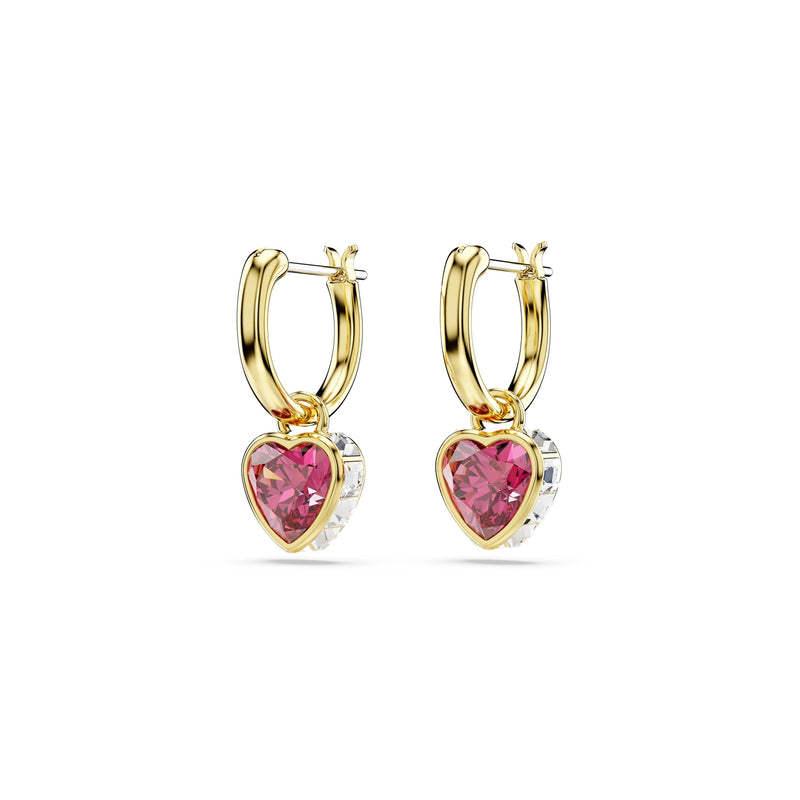 Swarovski Chroma Gold Drop Earrings 5684760-zoom-