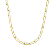 Parte Di Me Bibbiena Poppi Felice 925 Sterling Silver Gold Plated Schakel Necklace PDM34092