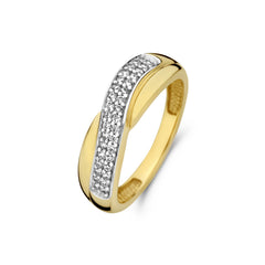Beloro Jewels Monte Napoleone Stella 9 carat gold Ring BO330020-56