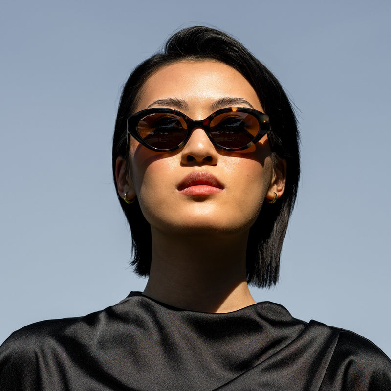 Isabel Bernard La Villette Rosaire Brown Tortoise Ovale Sunglasses IB400002-04-14-zoom-