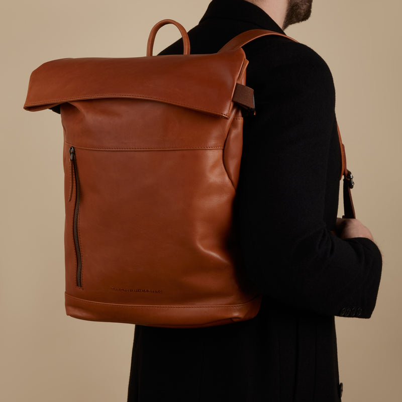 The Chesterfield Brand Mazara Cognac Backpack C58.032331-zoom-