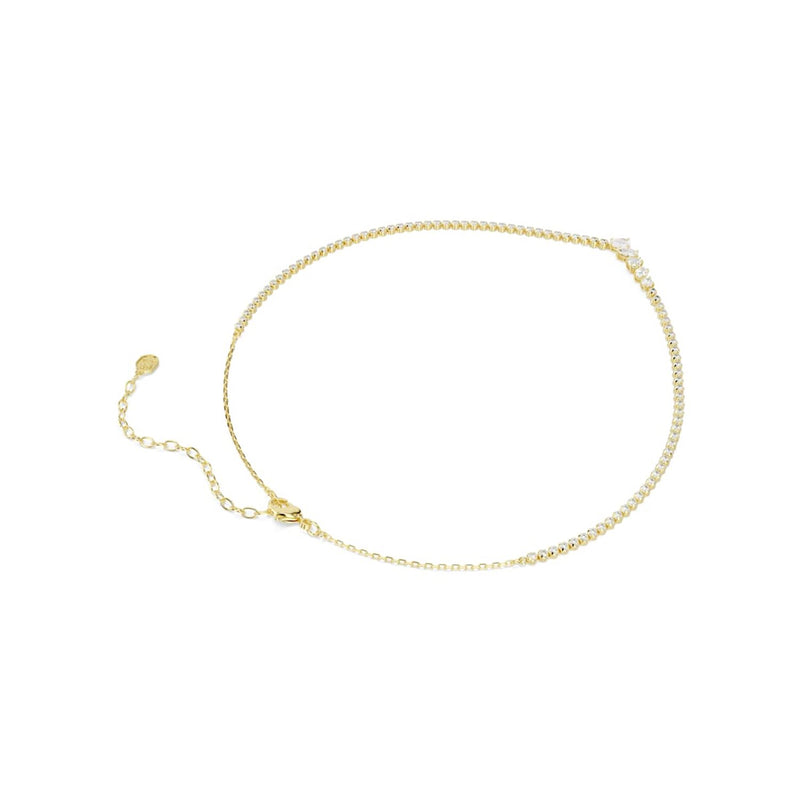 Swarovski Mesmera Attract Gold-Tone V-Shaped Necklace 5747931-zoom-