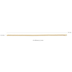 Blush 14 karat gold Bracelet 2165YGO