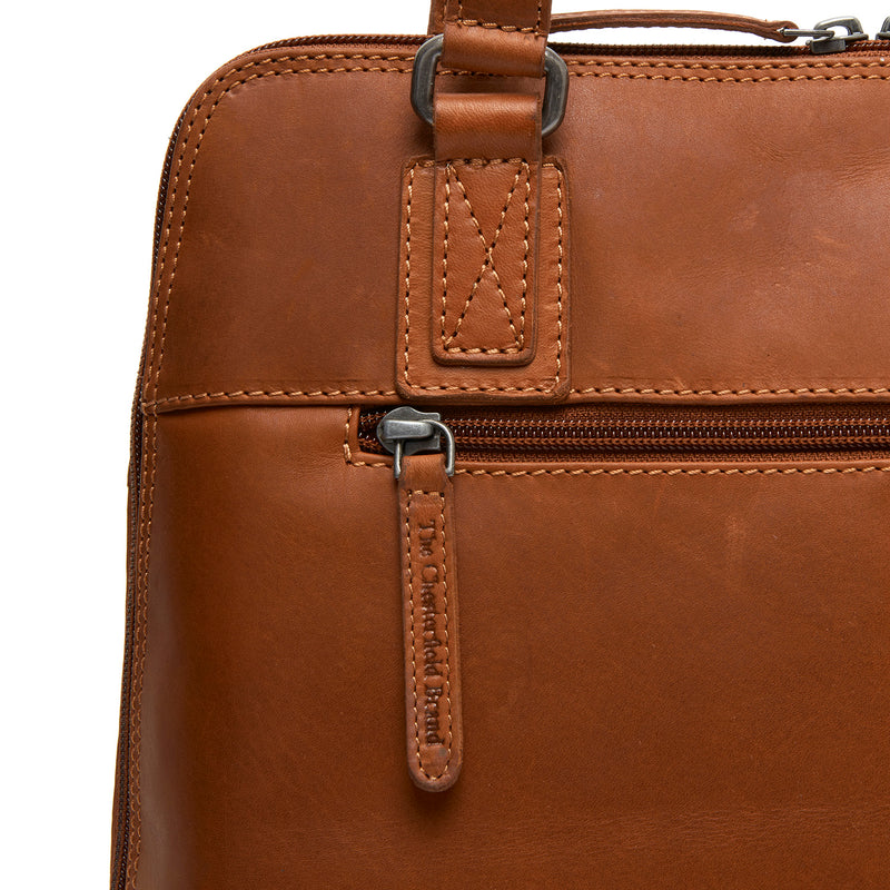 The Chesterfield Brand Belgrado Leather Cognac Shoulder Bag C48.134031-zoom-