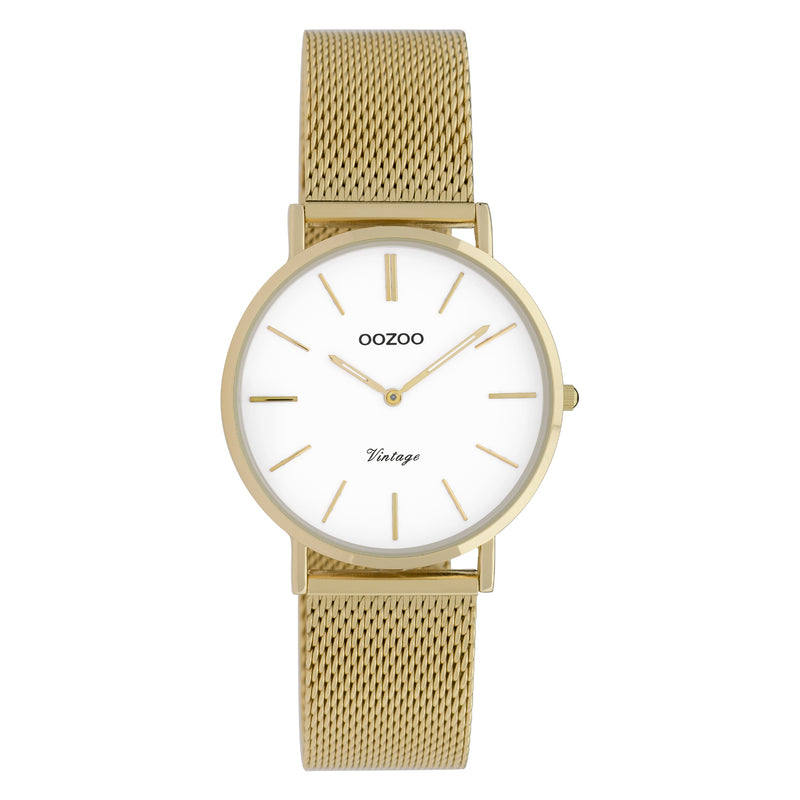 OOZOO Vintage Gold Watch C9911-zoom-