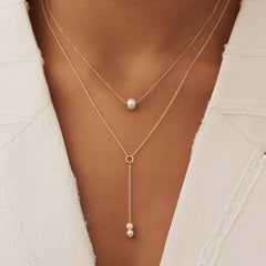Isabel Bernard Belleville Luna 14 Carat Golden Necklace IB340024 (Length: 40.00-45.00 cm)