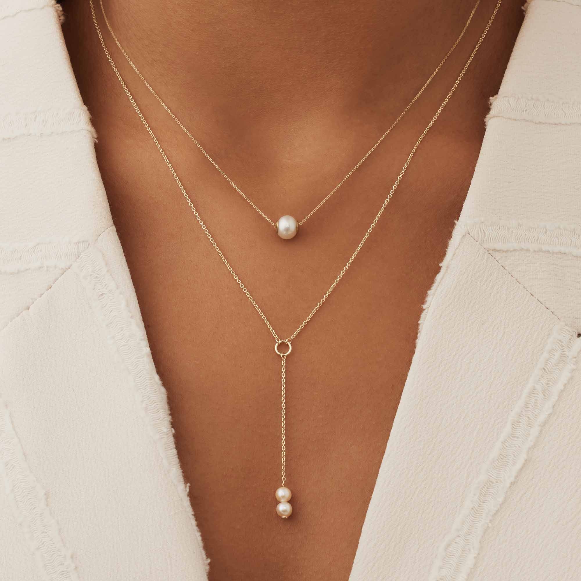 Isabel Bernard Belleville Luna 14 Carat Golden Necklace IB340024 (Length: 40.00-45.00 cm)