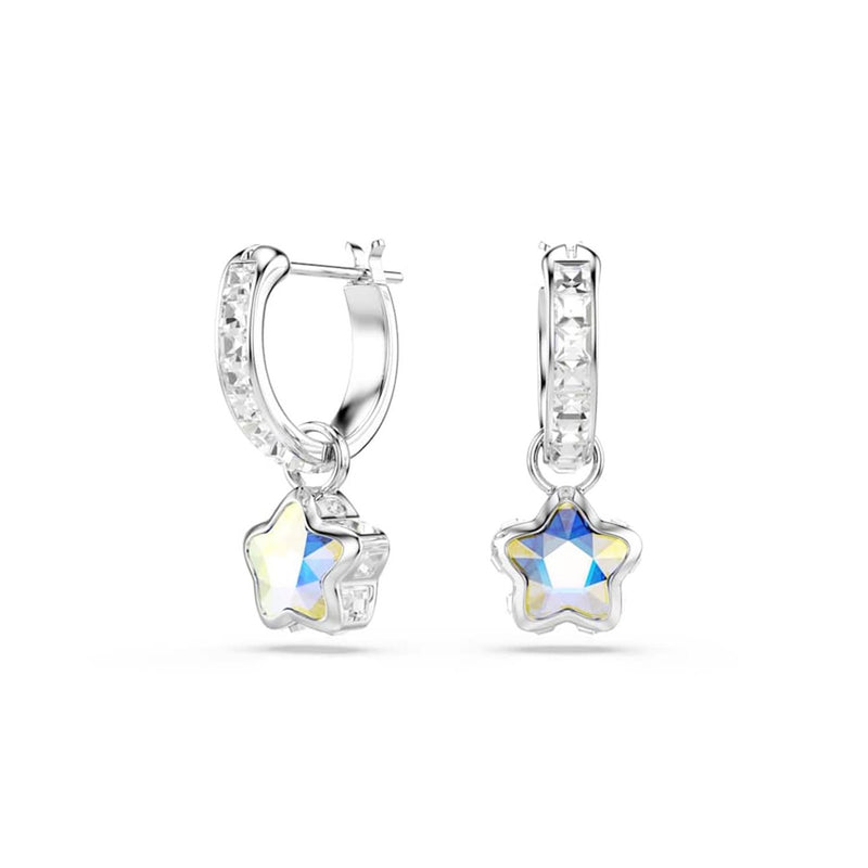 Swarovski Chroma Stars Silver-Tone Earrings 5754172-zoom-