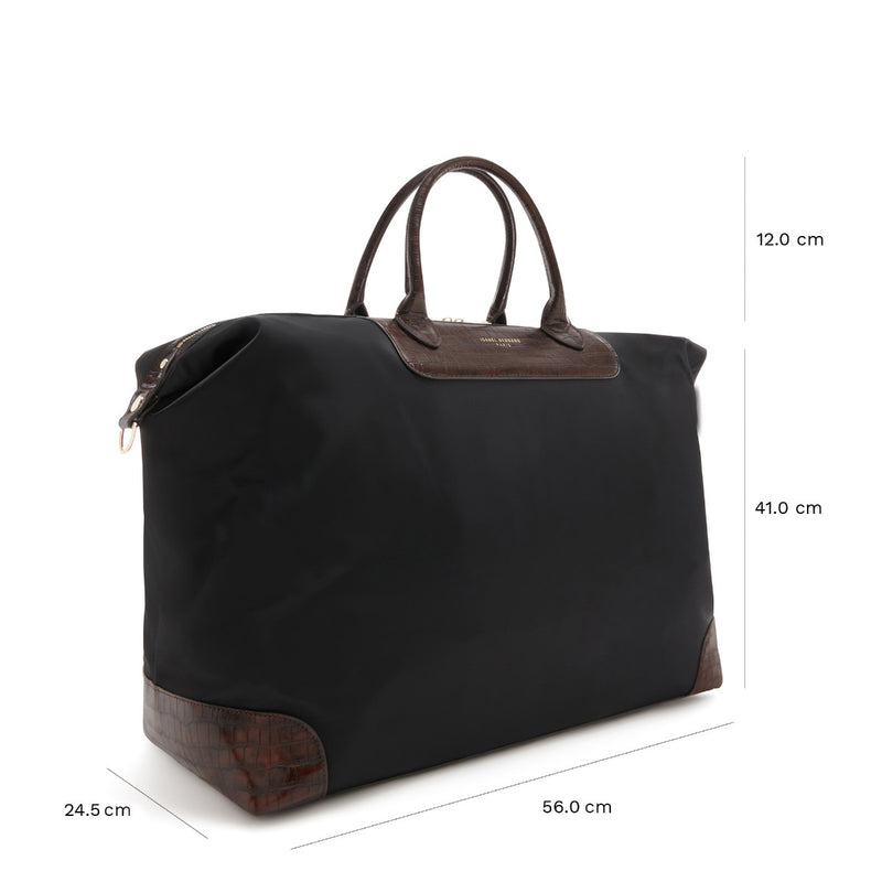 Isabel Bernard Du Louvre Clarice Black Weekend Bag Medium IB20002-901-zoom-