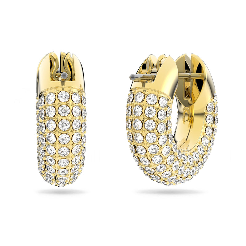 Swarovski Gold Hoop Earrings 5636530-zoom-