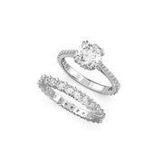 Swarovski Constella Silver Ring 5649213