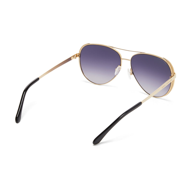 Isabel Bernard La Villette Ruby Gold-coloured Aviator Sunglasses IB400004-15-01-zoom-