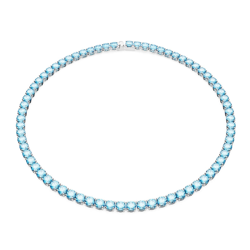 Swarovski Matrix Silver Necklace 5661187-zoom-