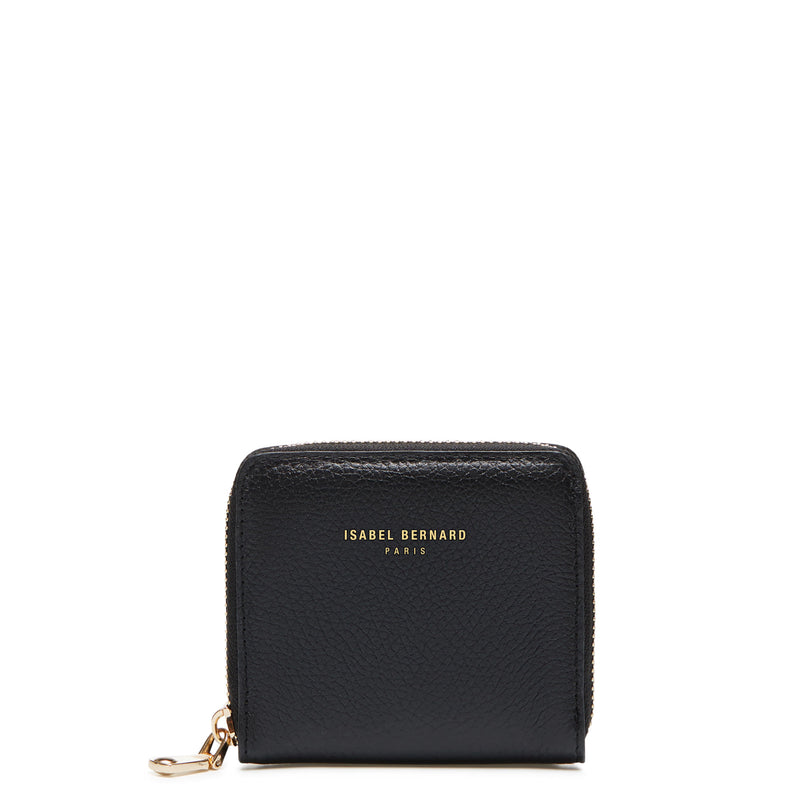 Isabel Bernard Honoré Jules Black Zip Wallet IB23101-zoom-
