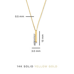 Isabel Bernard Le Marais Alice 14 Carat Golden Necklace IB340152
