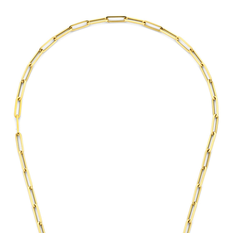 Isabel Bernard Aidee Odile 14 Carat Golden Schakel Necklace IB340160-zoom-