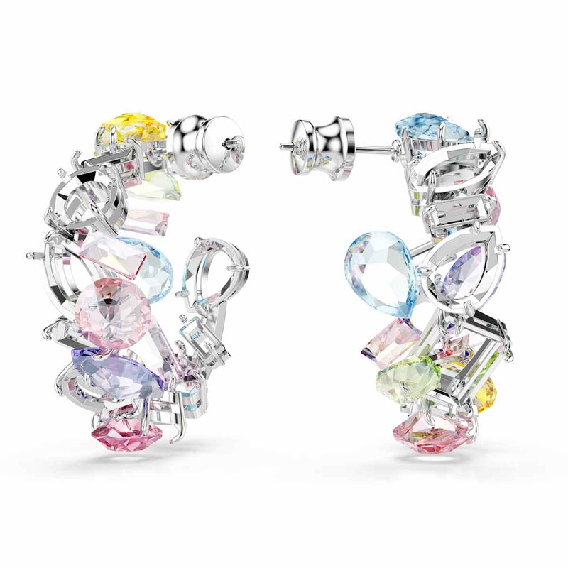 Swarovski Gema Silver Earrings 5692412-zoom-
